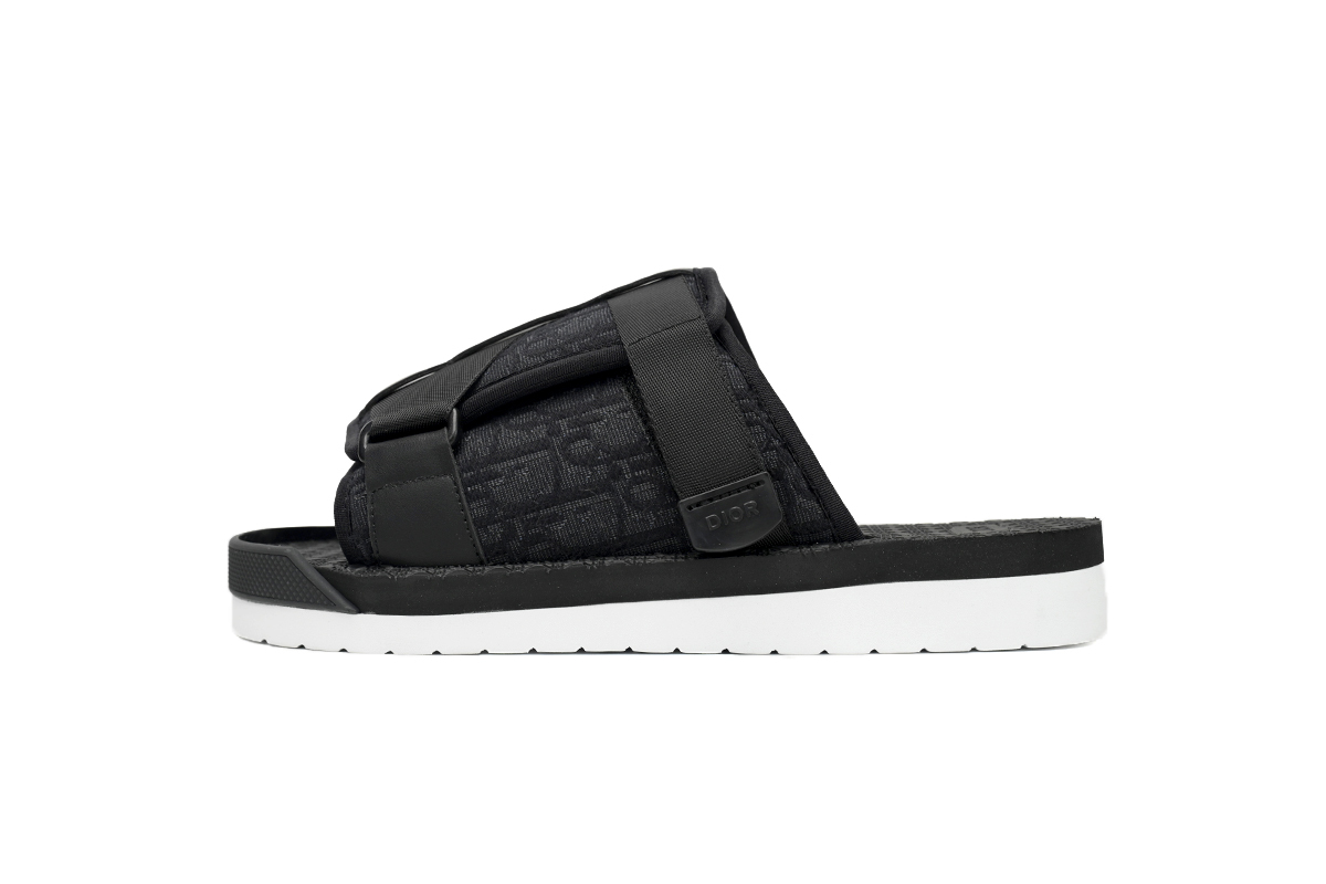 Dior Alpha Sandals Black and White 3SH118YJR TOO853 H069