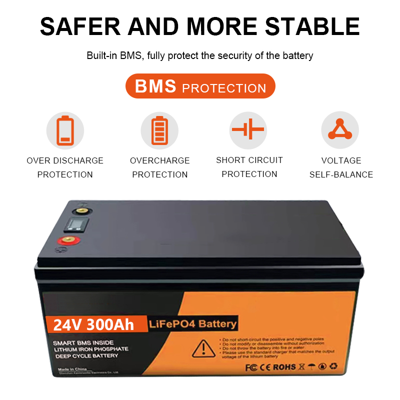 Lithium Ion Batteries Pack 24v 300ah