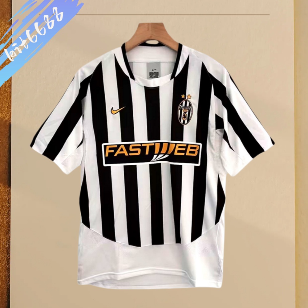2003/2004 Juventus Home Retro Football Shirt