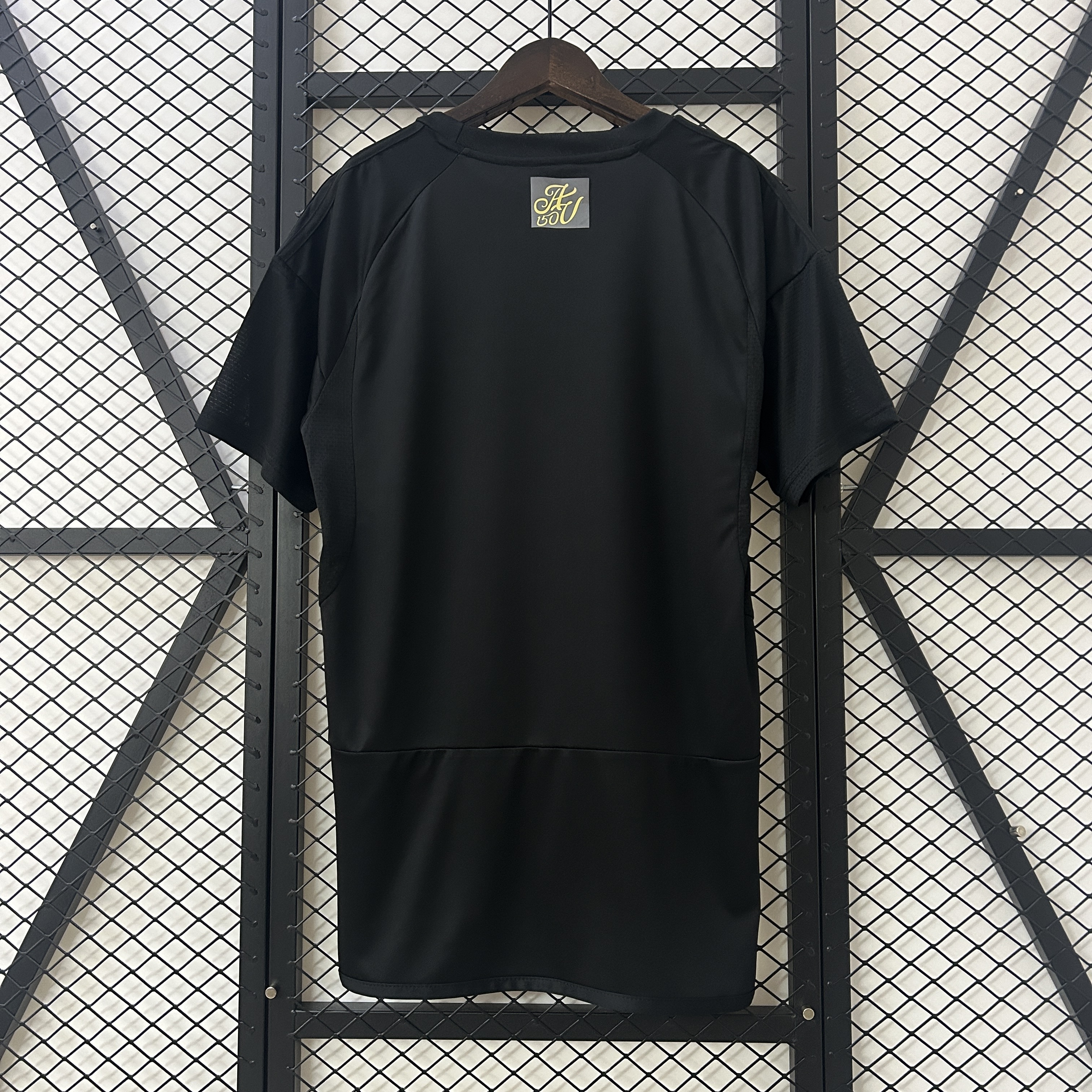 2025/2026 Aston Villa 125th Anniversary Black Football Shirt （Fans version）
