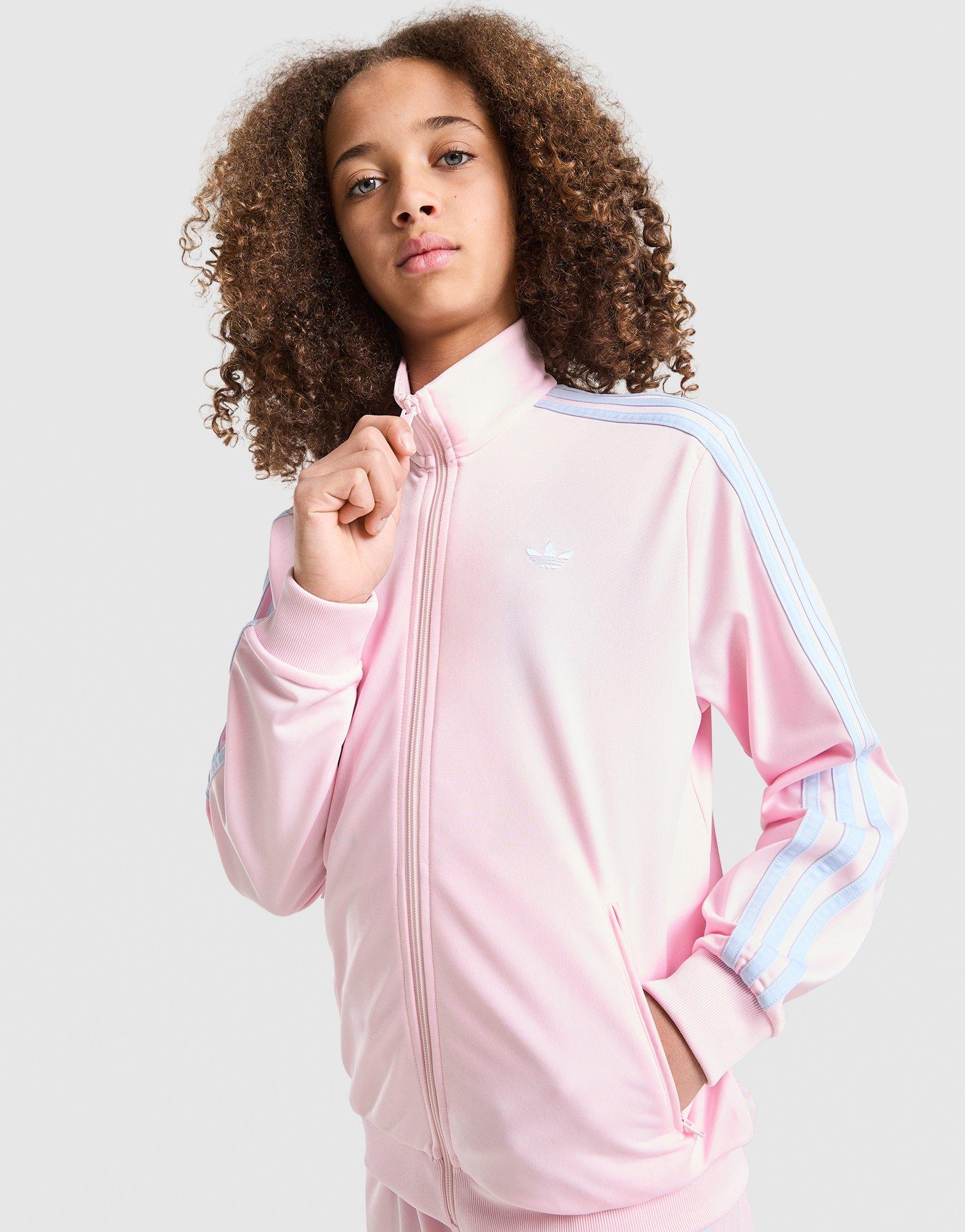 adidas Originals Girls' Firebird Full Zip Track Top Junior