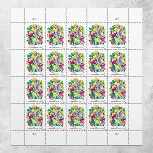 2024 Wedding Blooms Forever Stamps