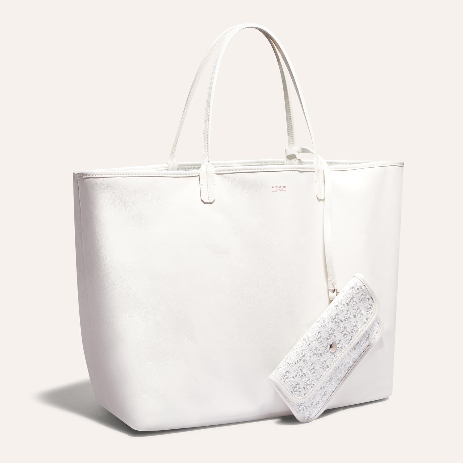 Anjou GM Bag White