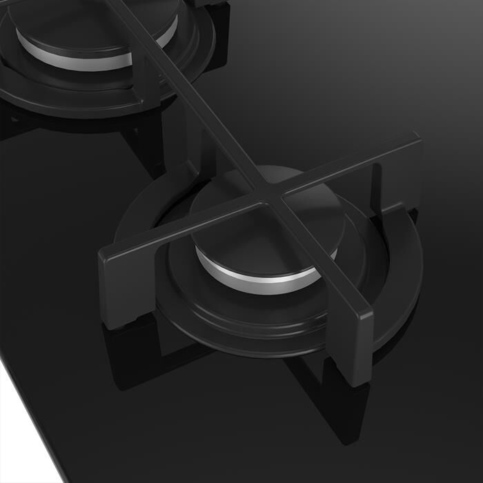 BEKO - Piano cottura a gas HILG64225SB 58,5 cm-Black