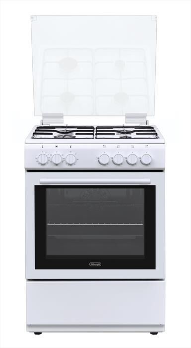DE LONGHI - Cucina a gas DL664EW Classe A-Bianco