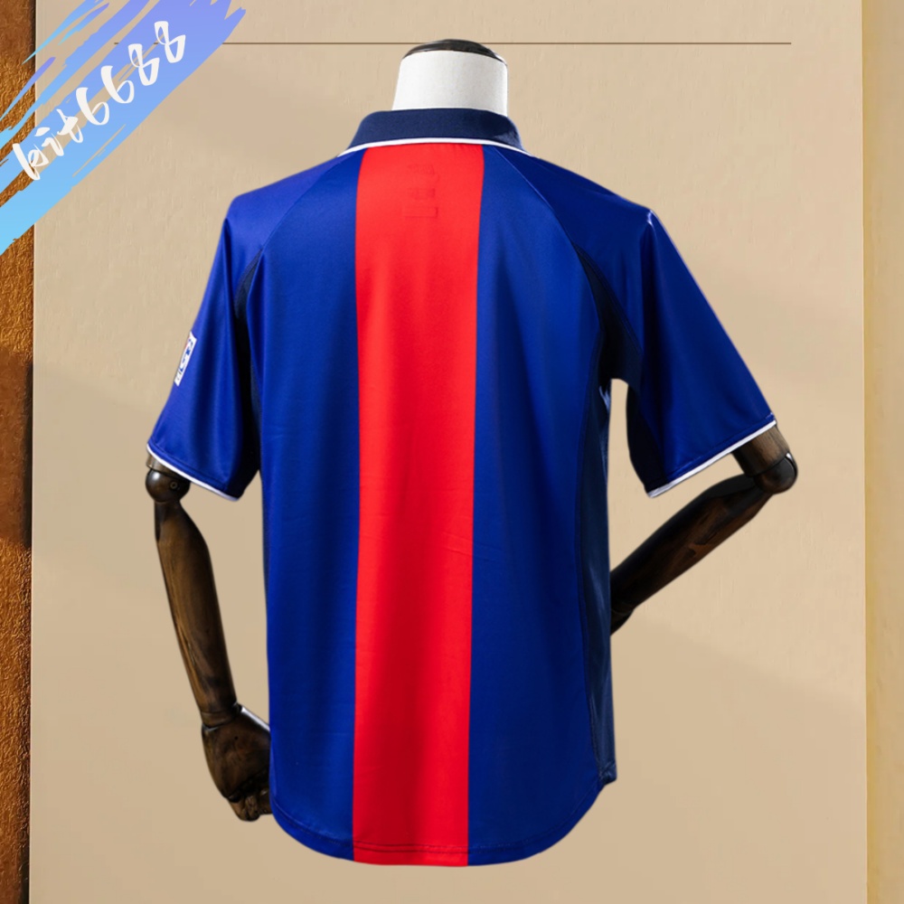 00/01 PSG Paris Saint-Germain  home Football Shirt (Retro）