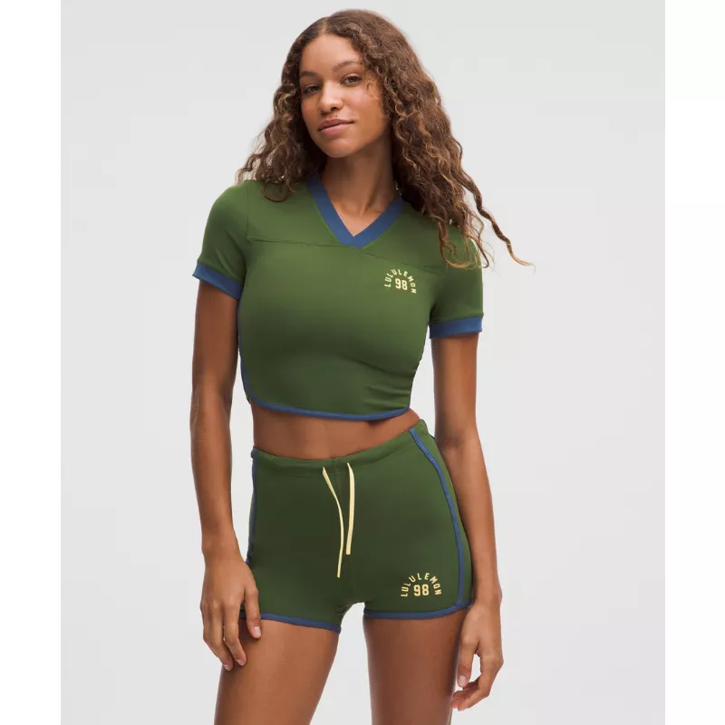 Nulu Sporty Trim Short-Sleeve Shirt
