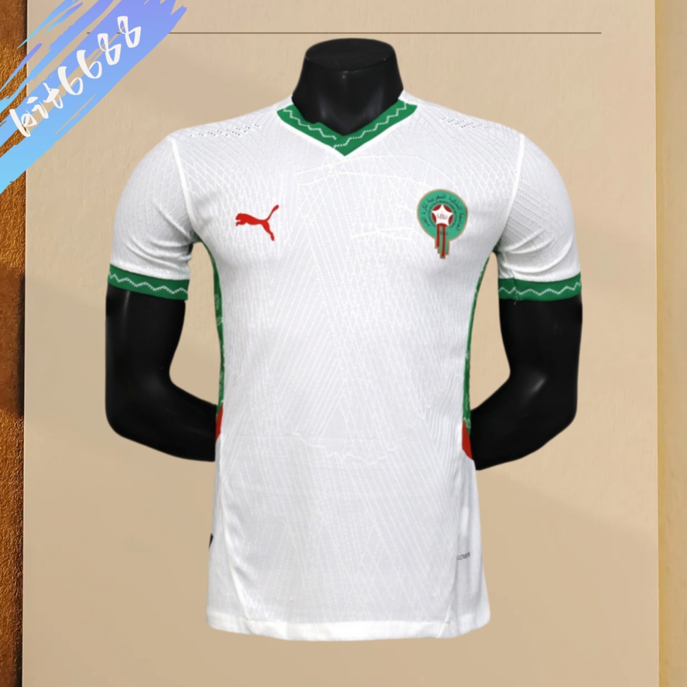 2025/2026 Morocco Away Football Shirt (Player Edition）
