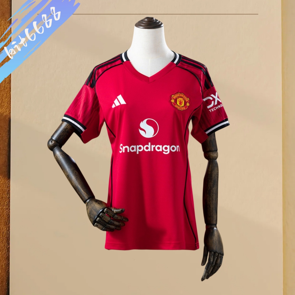 2026 Manchester United home women's clothing Football Shirt (Fans Edition)