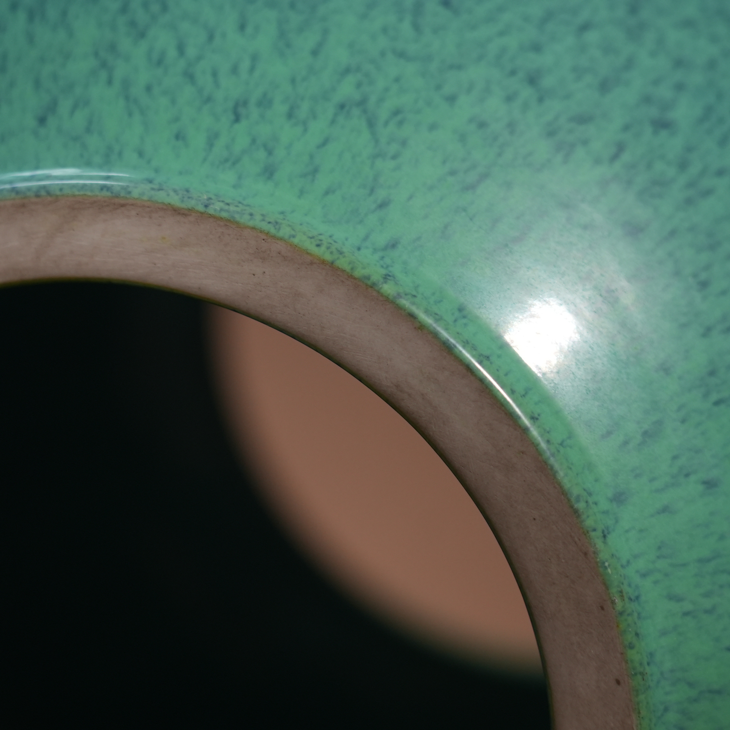 Ancient Chinese Famille Rose and Jun-Glazed Double Gourd Vase with Elephant Handles