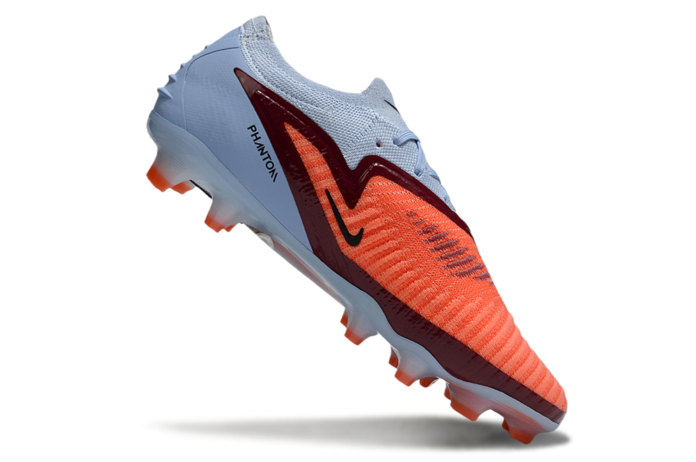 N Phantom 6 Elite Low Cut FG Scary Good - Royal Tint/Bright Crimson