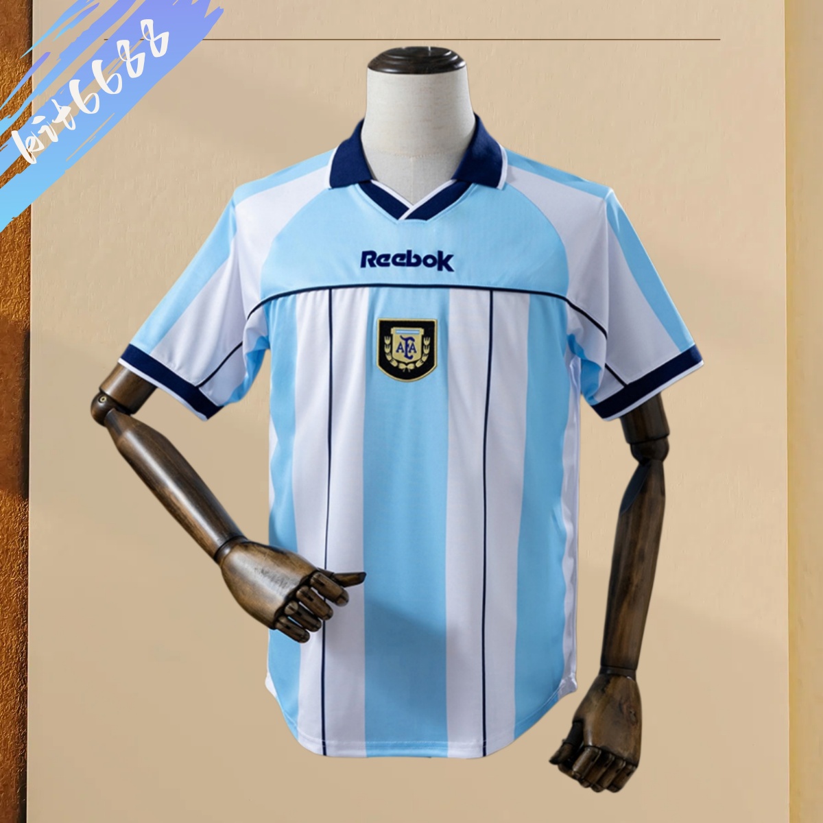 00/01 Argentina Home Retro Football Shirt (Fan Edition)