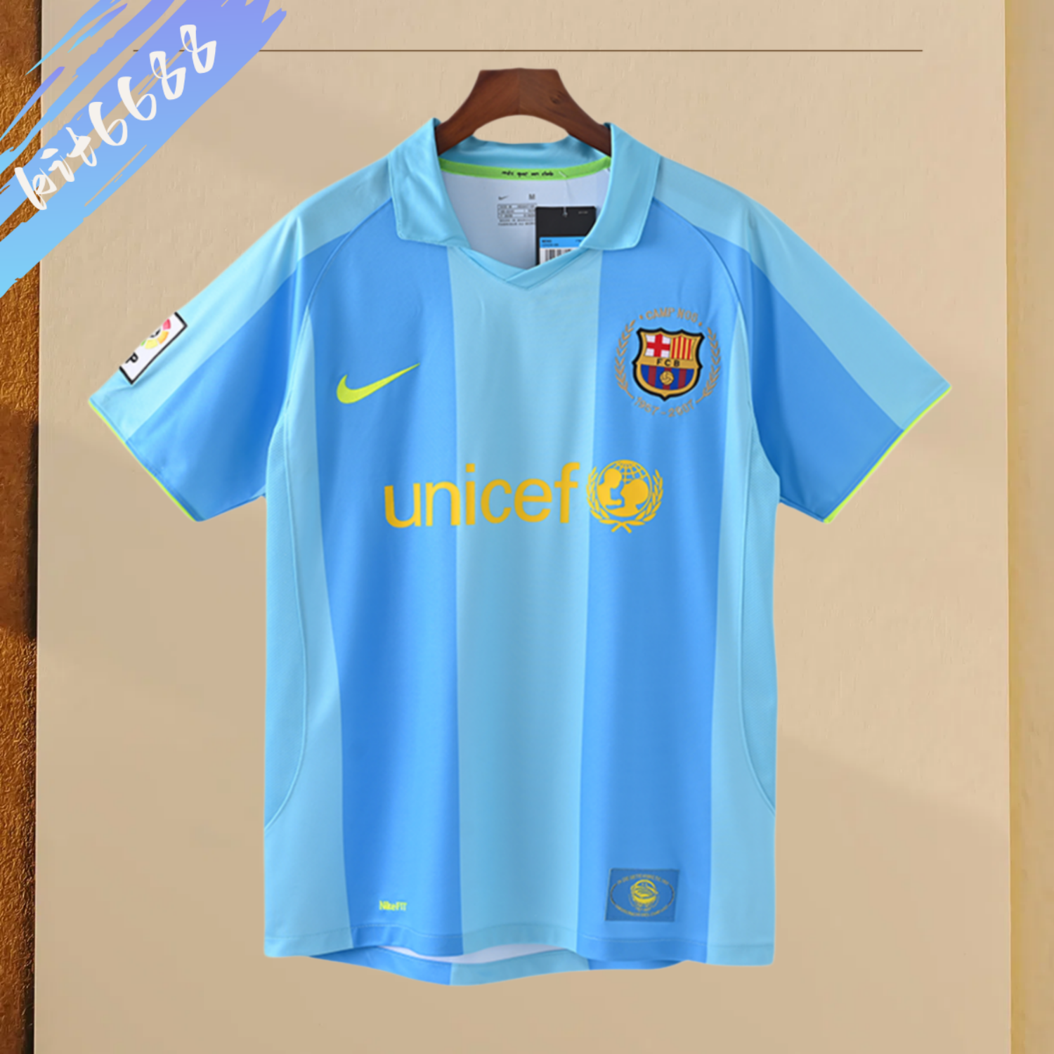 2007/2008 Barcelona Away Retro Football Shirt