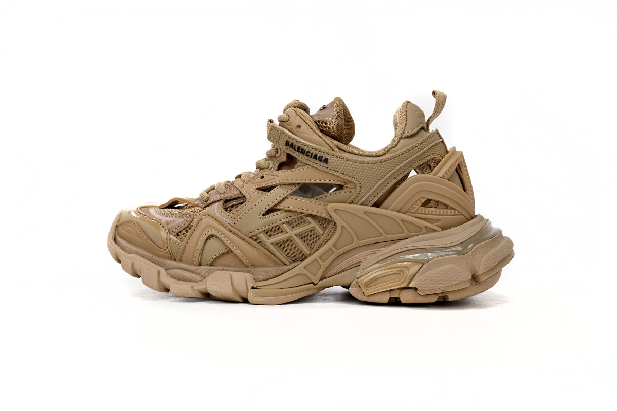 Balenciaga Track 2 Sneaker Military Brown 568615 W3AG1 2706