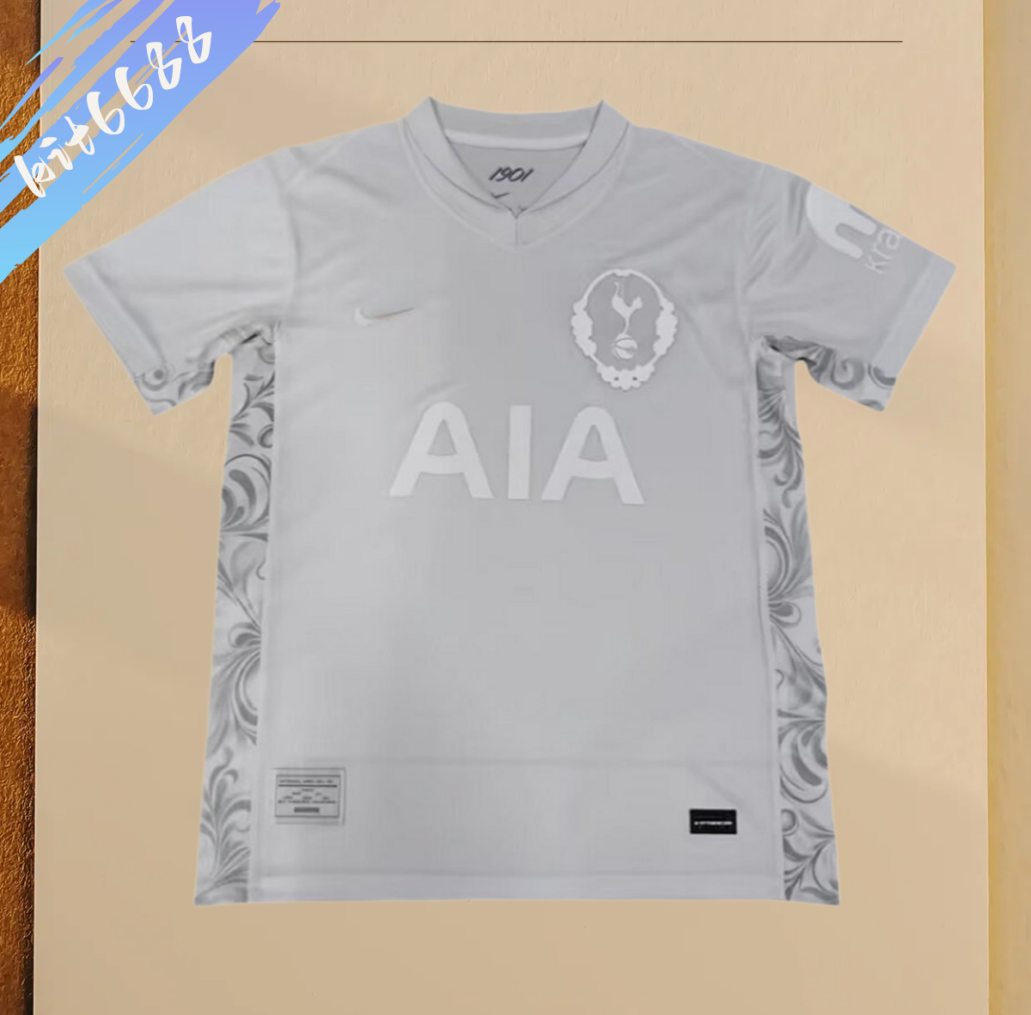 25-26 Tottenham 1901 FA Cup 125th Anniversary Football Shirt （Player Edition）