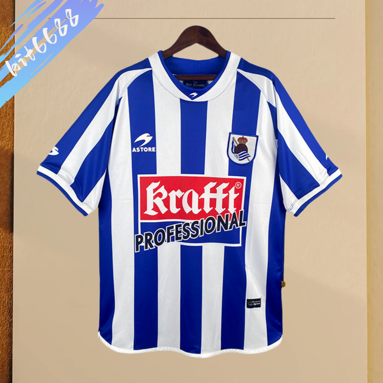 2002/2003 Real Sociedad Retro Football Jersey
