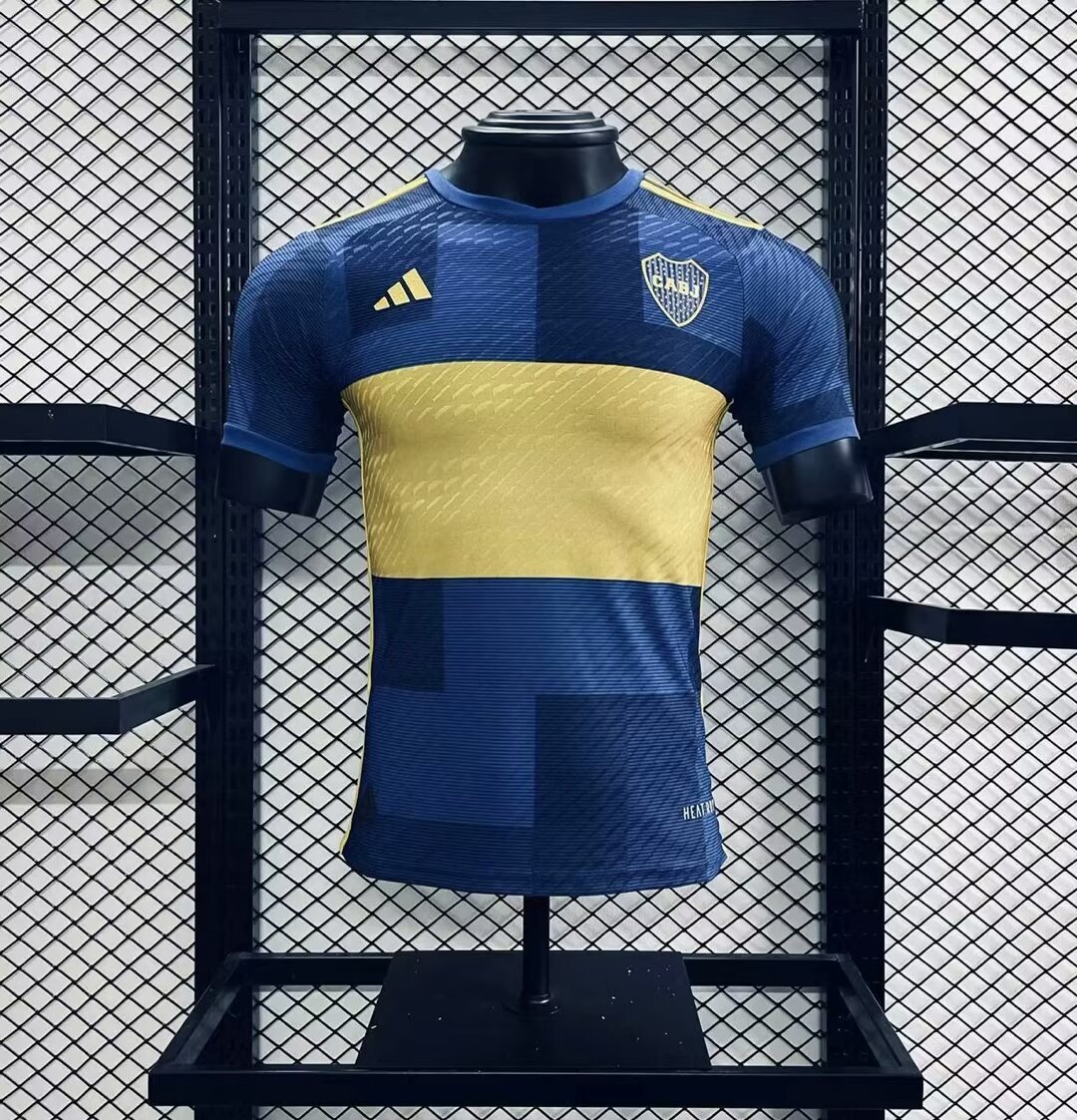 Boca Juniors 2023-24 Home Jersey Player Version