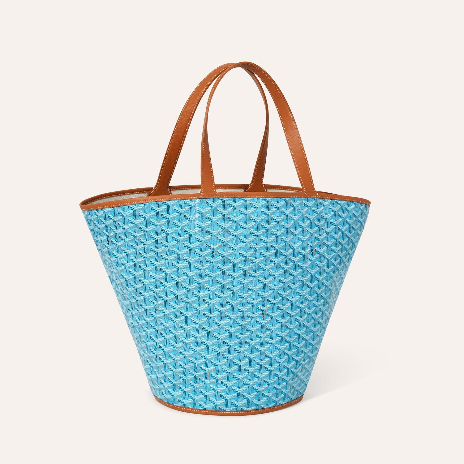 Belharra Bag Turquoise & Tan