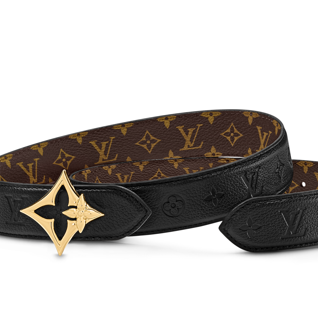 LV Flowergram 30mm Reversible Belt M8373U