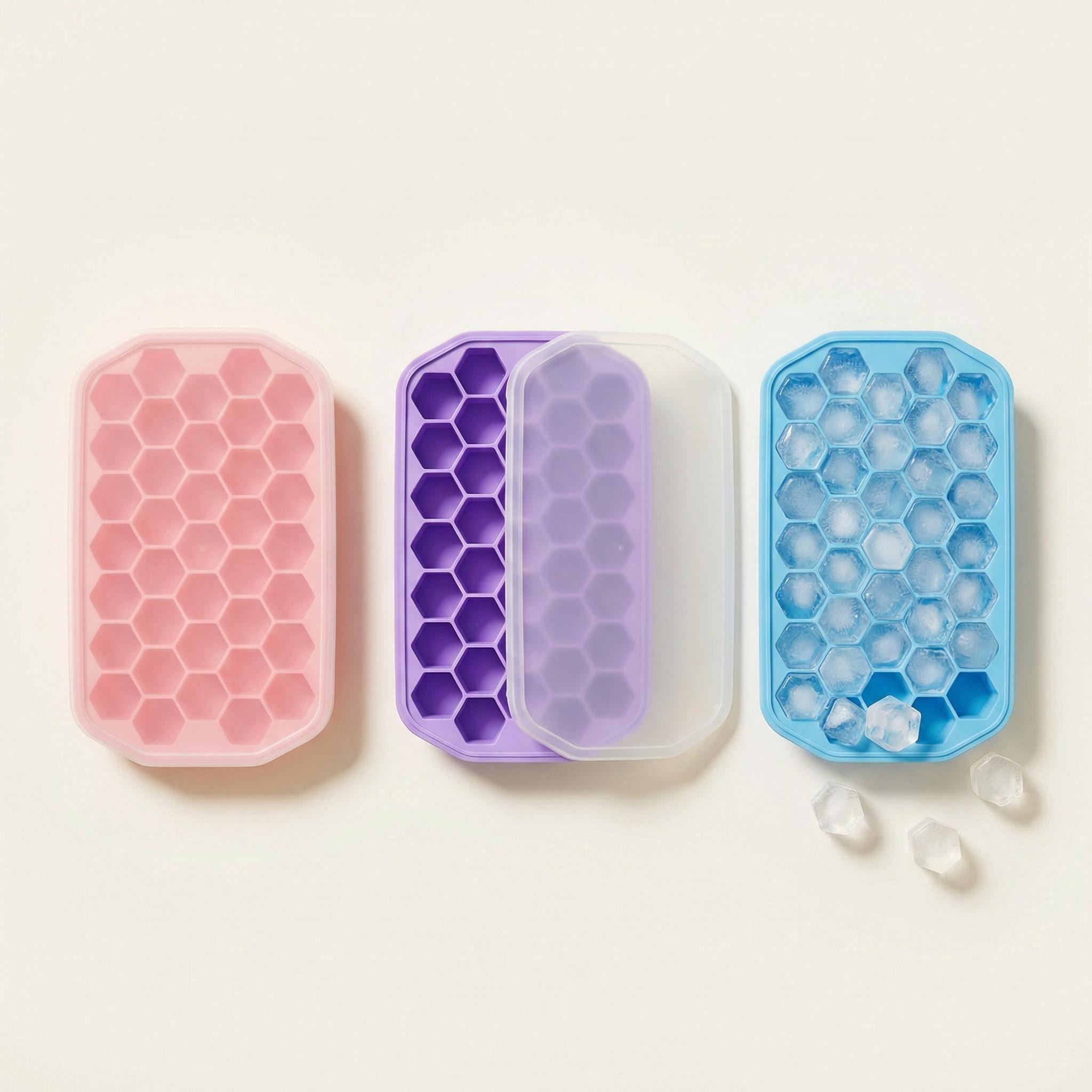 Silicone Honeycomb Ice Cube Tray 37 Grids