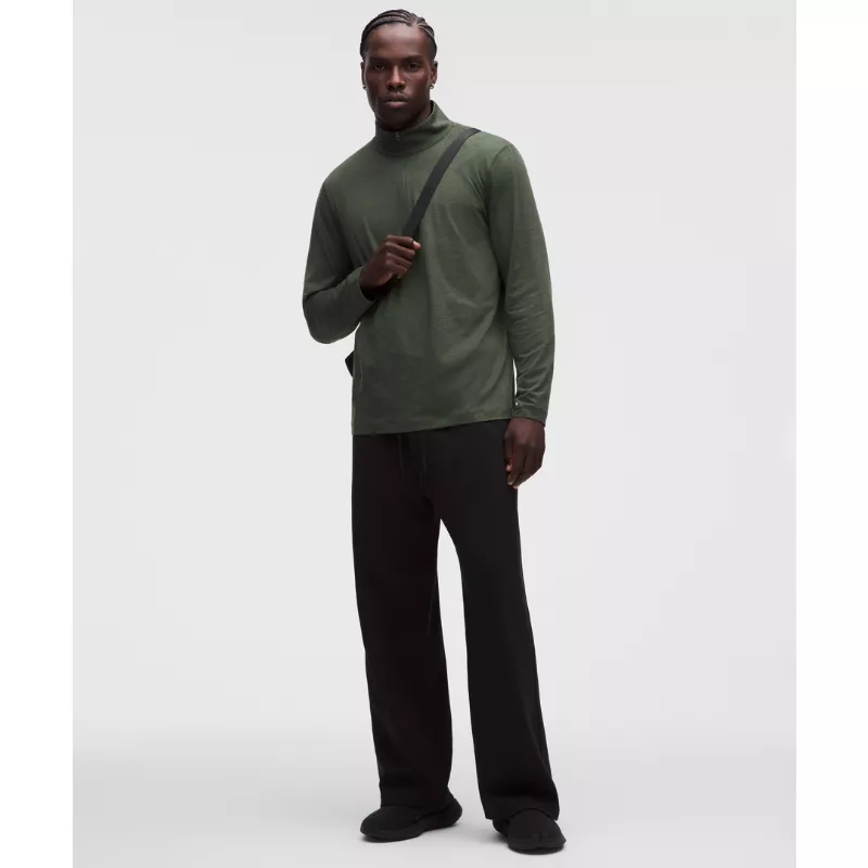 Soft Jersey Half Zip