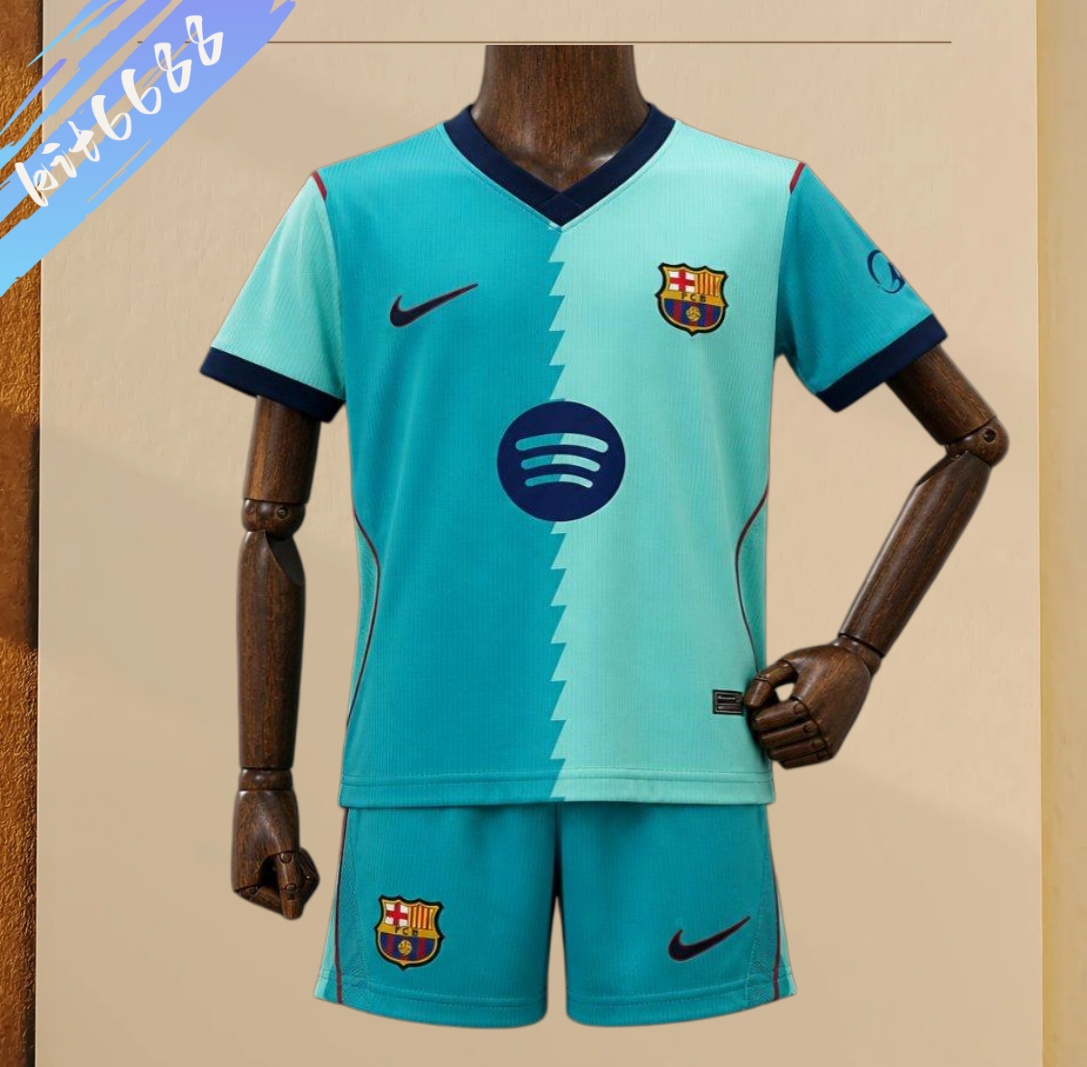 2026/2027 Barcelona Third Away Football Shirts（Adult Kids Kit socks）