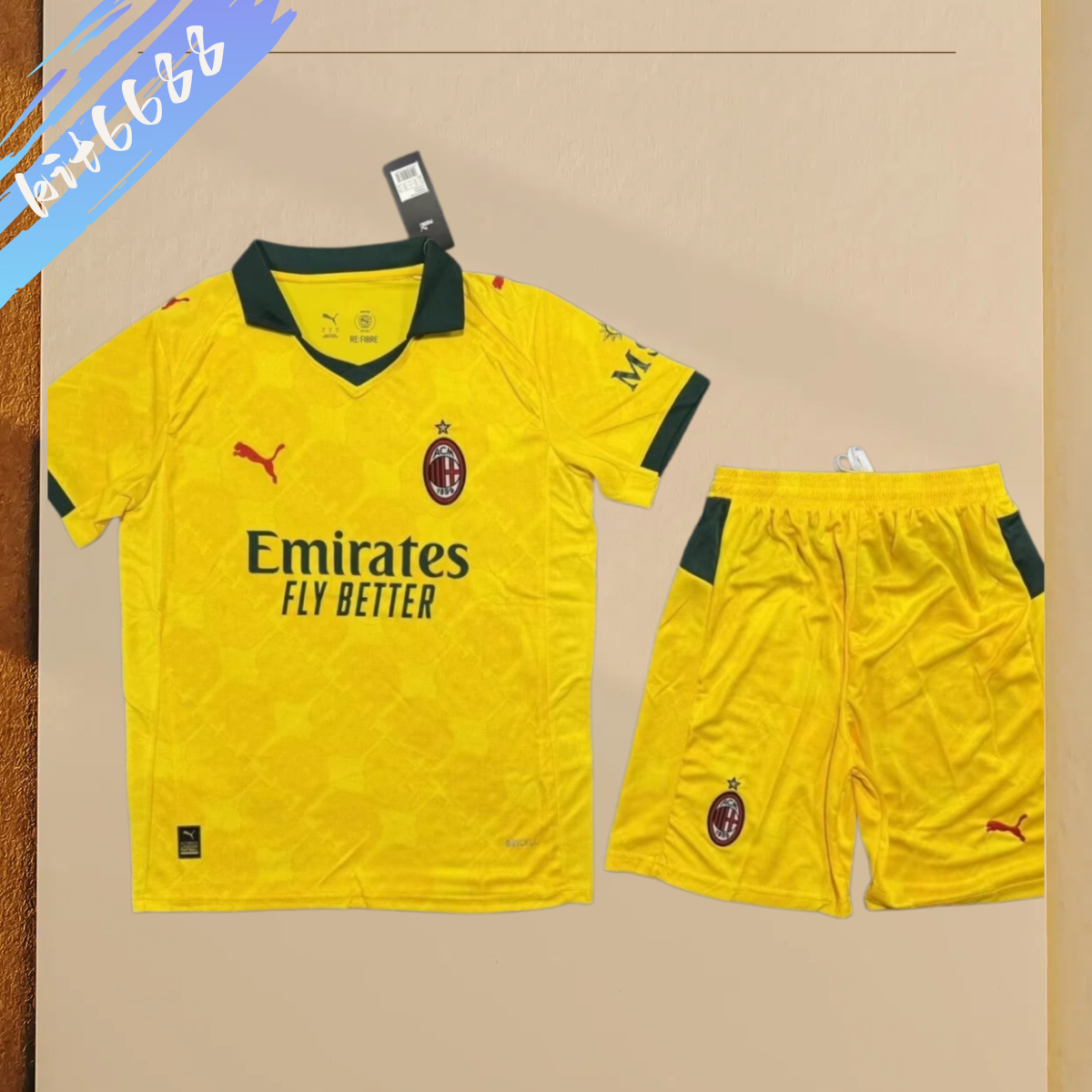 2025/2026 AC Milan Third Away Football shirt (Adult Kids Kit socks）