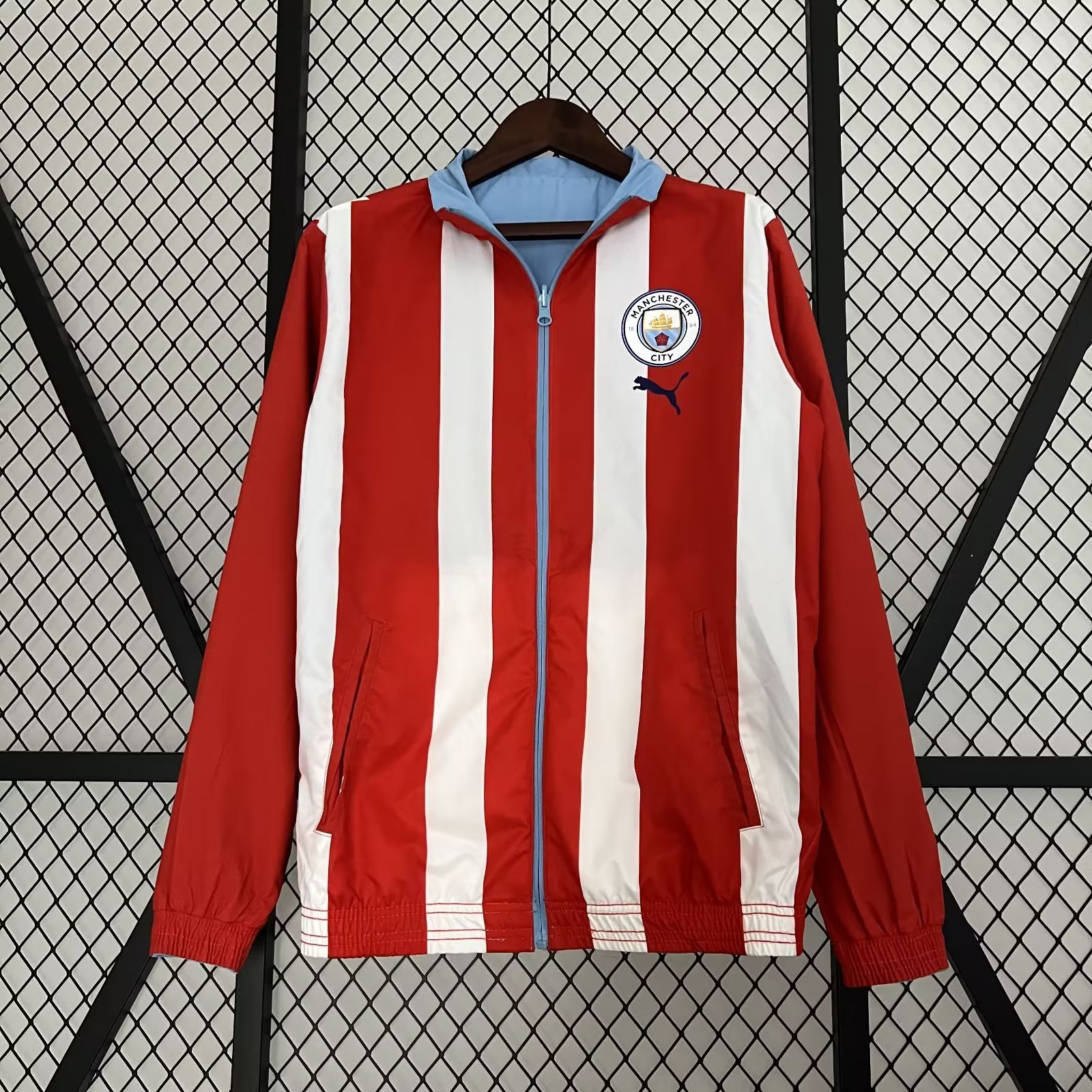 2025/2026 Manchester City double-sided Football Shirts Windbreaker