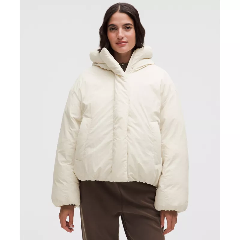 Bubble-Hem 600-Down-Fill Puffer Jacket