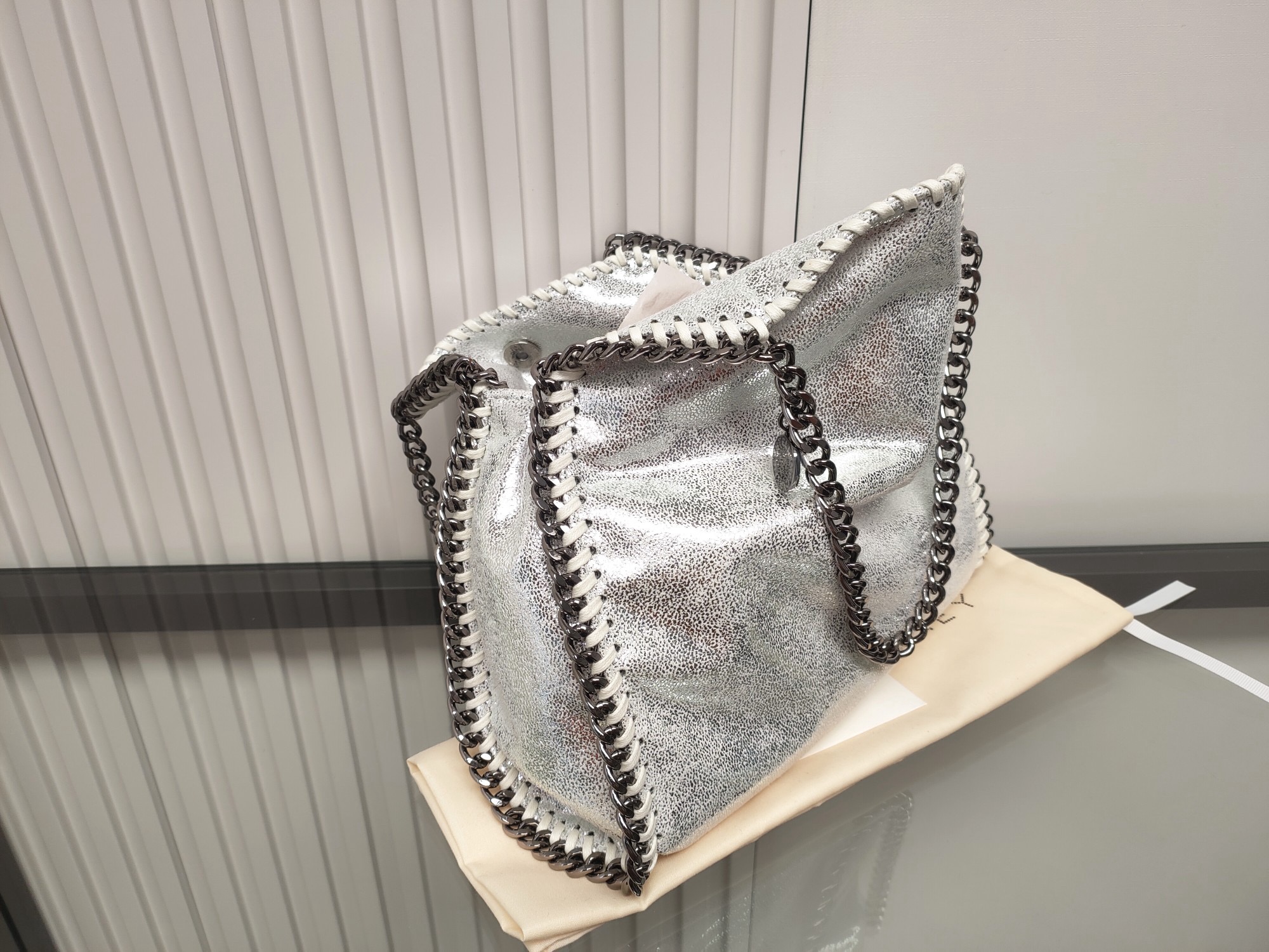 Stella McCartney Tote Shopping Bags Size 25*9*26cm