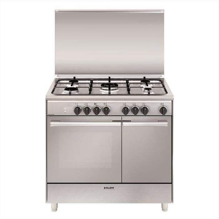 GLEM GAS - Cucina a gas UR965MI Classe A-Inox