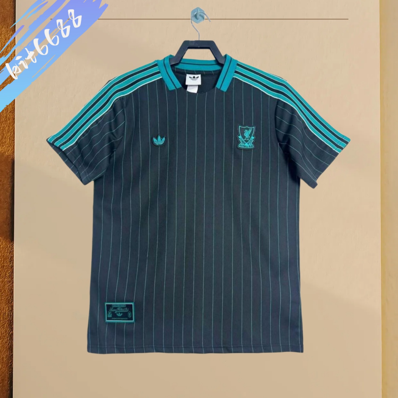 25/26 Liverpool Black Football Shirt (Fans version)