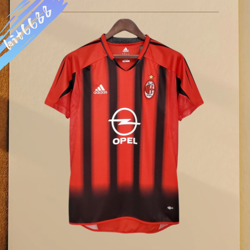 2004/2005 AC Milan Home Retro Football Shirt