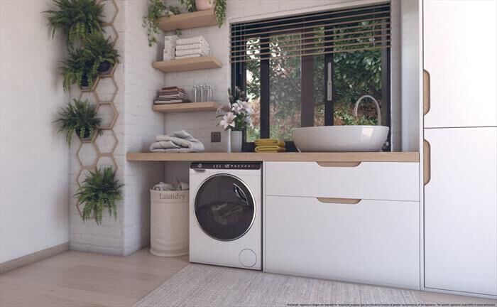 HOOVER - Lavatrice OW50-BP12307-S 5 Kg Classe A-Bianco