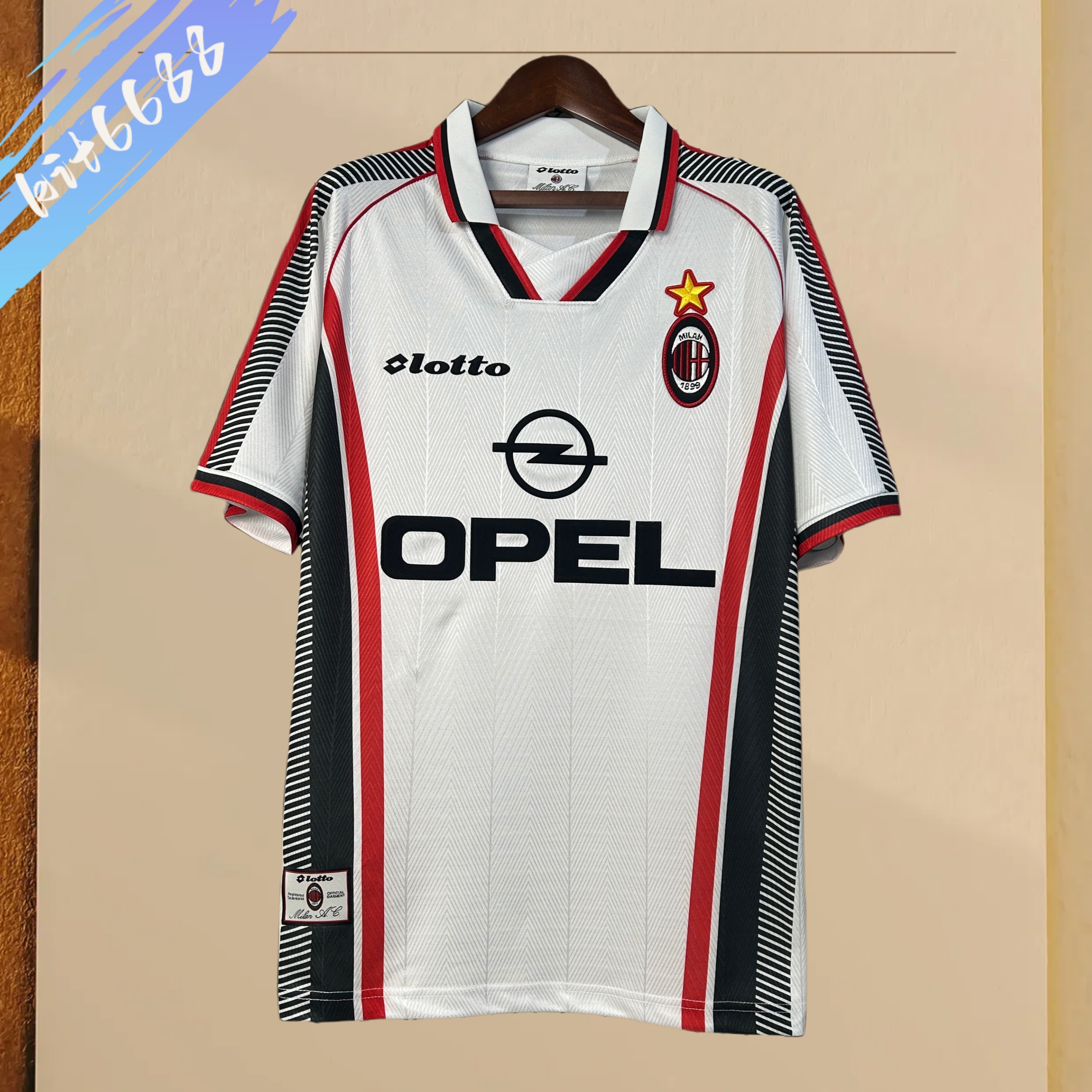 1998/1999 AC Milan Away Retro Football Shirt (Fan Edition)