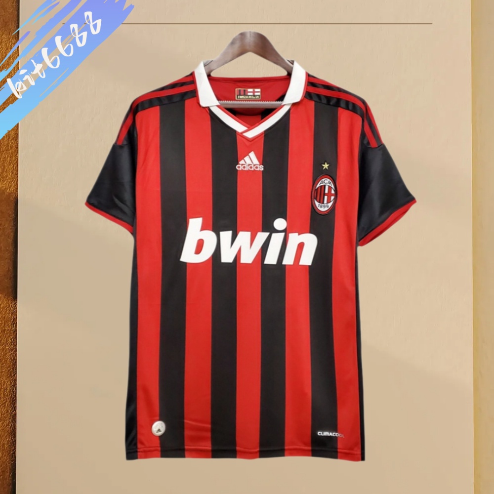 2009/2010 AC Milan Home Retro Football Shirt