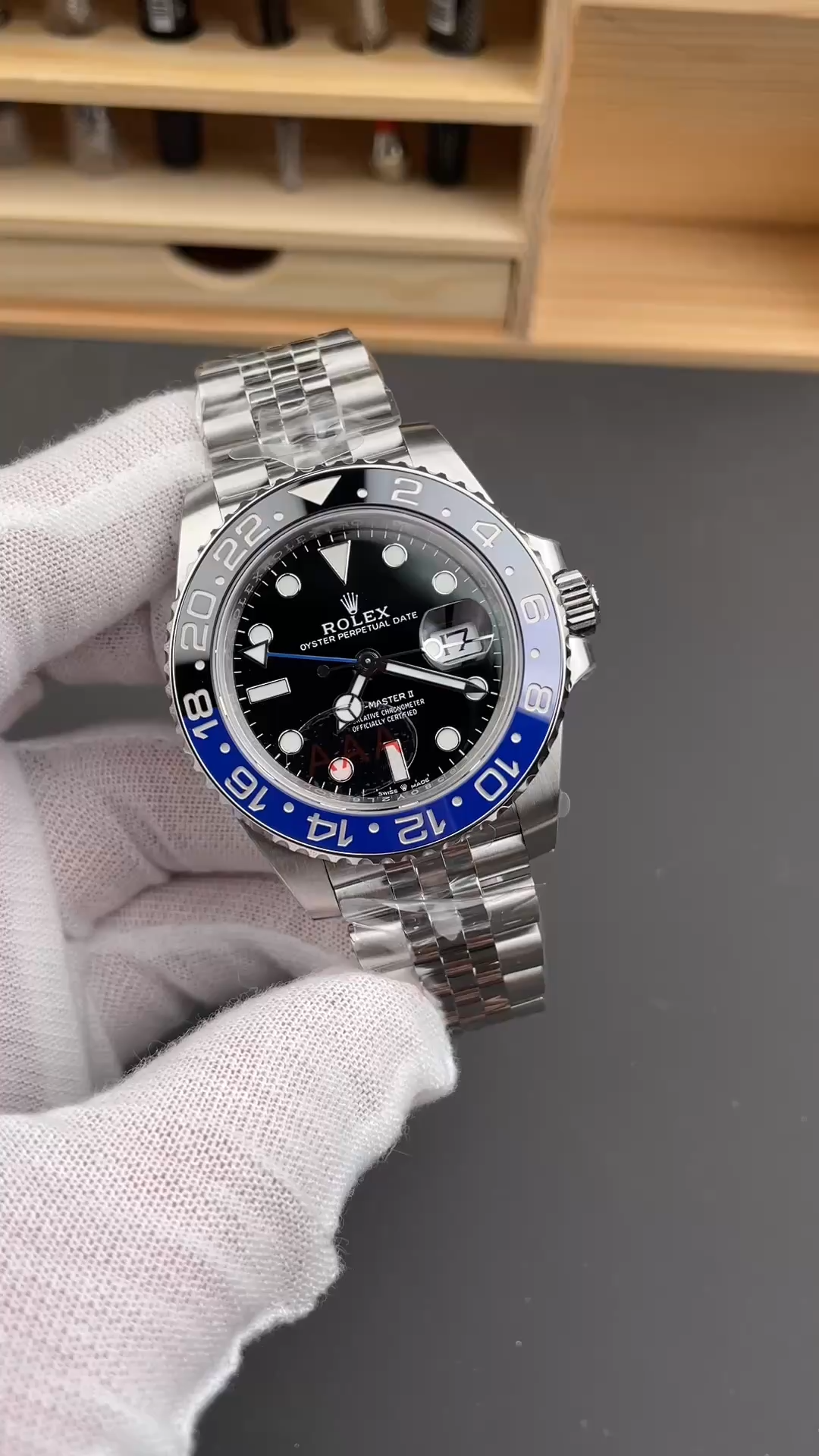 Rolex GMT-Master II 126710BLNR Black Dial Batman Bezel 40MM Mens Replica Watch