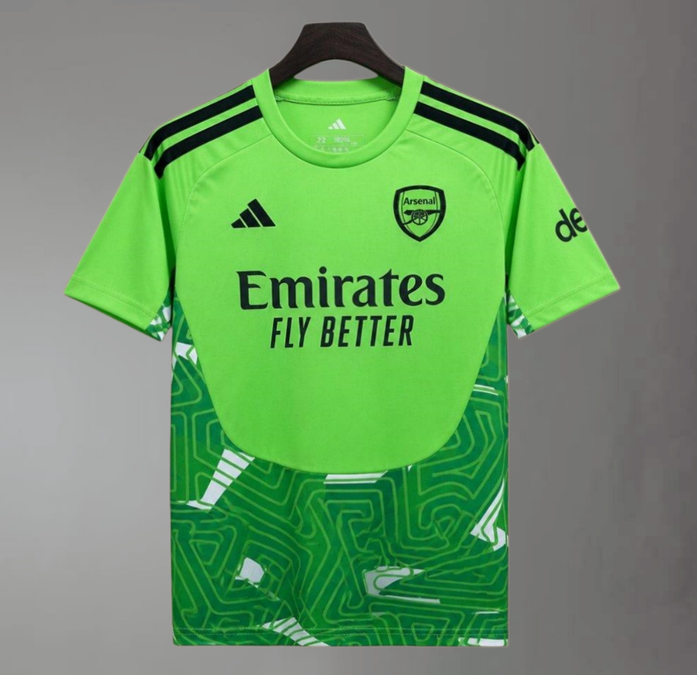 2026/2027 Arsenal Goalkeeper Neon Green/Dark Green Football Jersey (Fans version)