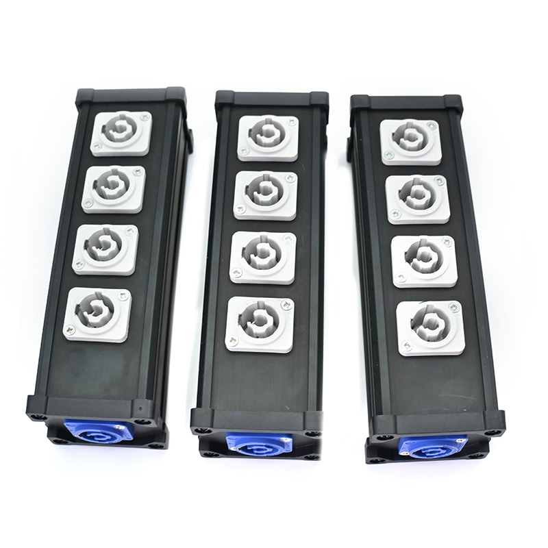 4 Way Powercon splitter Distribution Box
