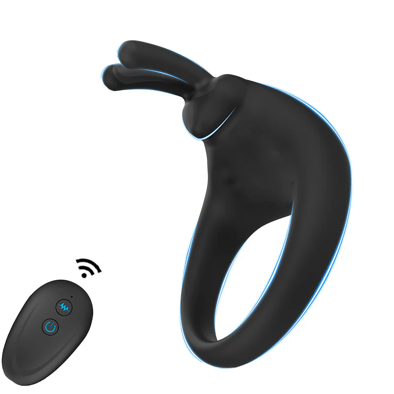 Mlovexy - Rabbit Vibrating Cock Ring Adult Sex Toys with Clitoral Vibrator