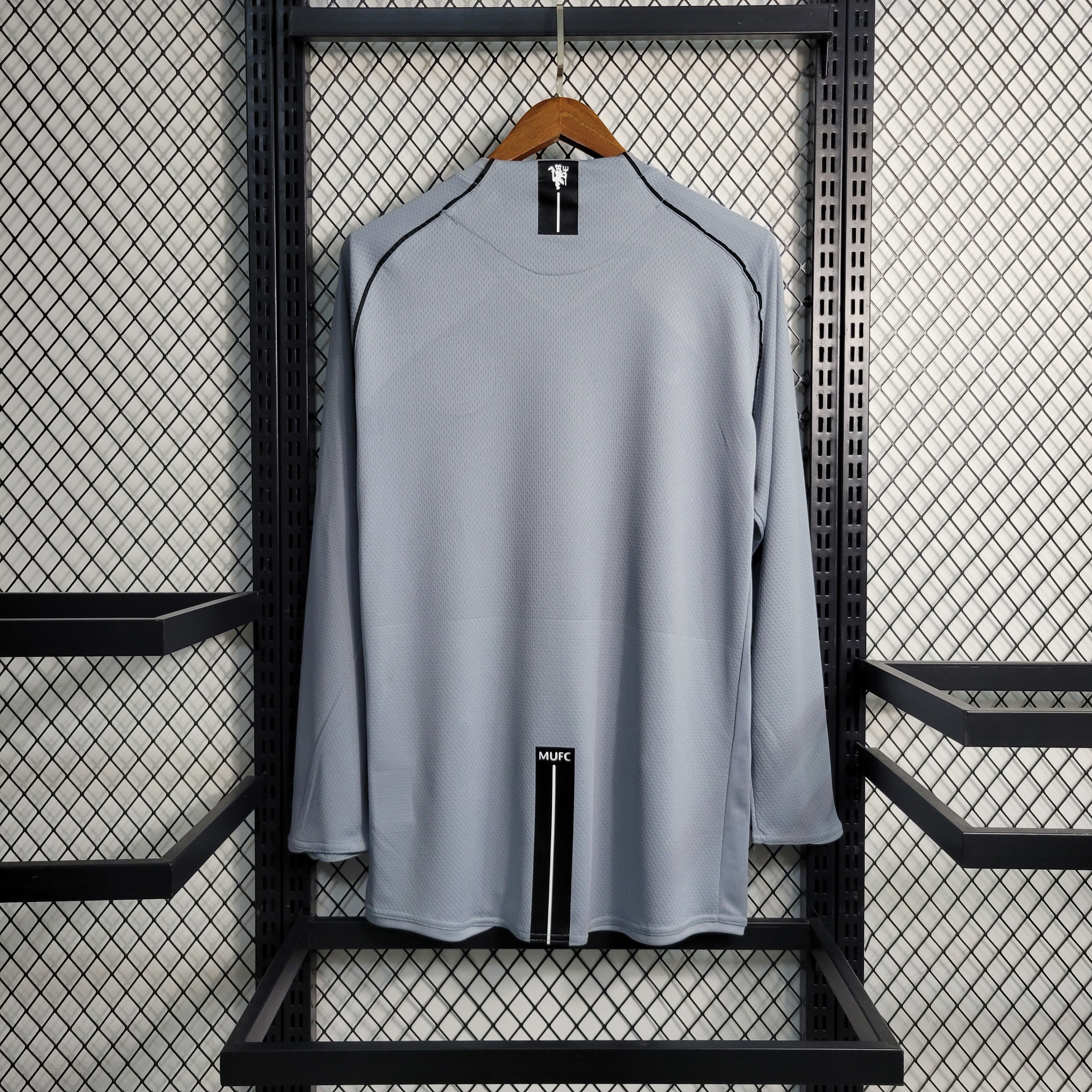 07/08 Manchester United Goalkeeper  long sleeved retro football jersey