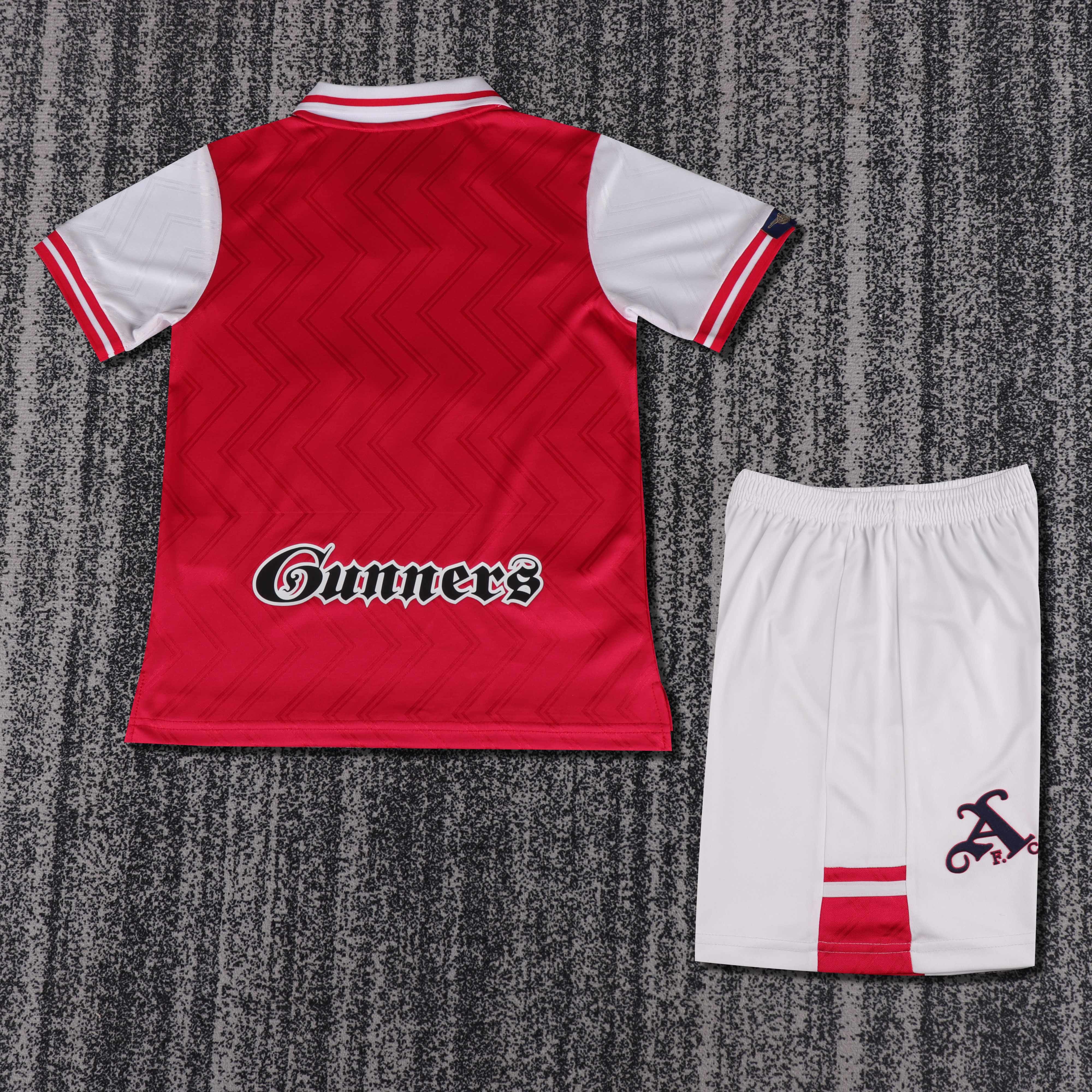 96/97 Arsenal Home Retro Football Shirt (Kids Kit)
