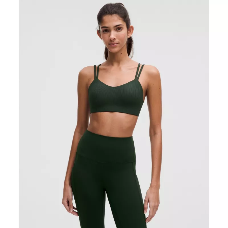 Like a Cloud Ribbed Bra Light Support, B/C Cup