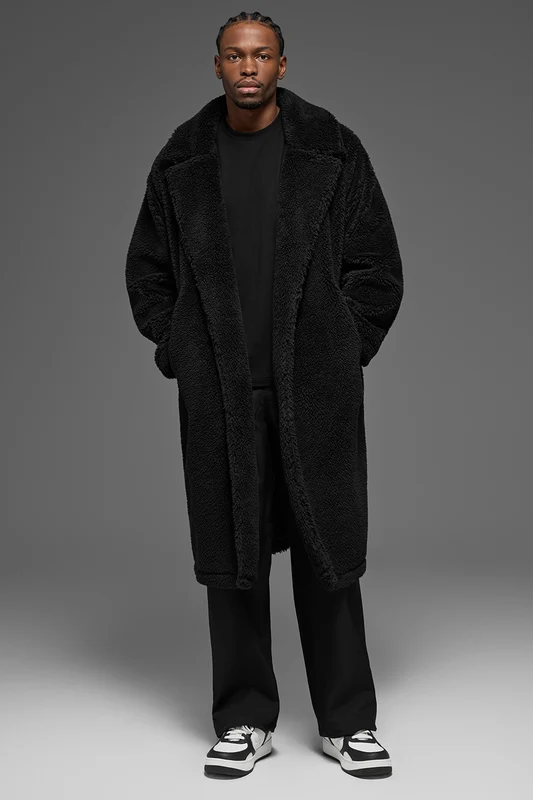 Oversized Sherpa Trench