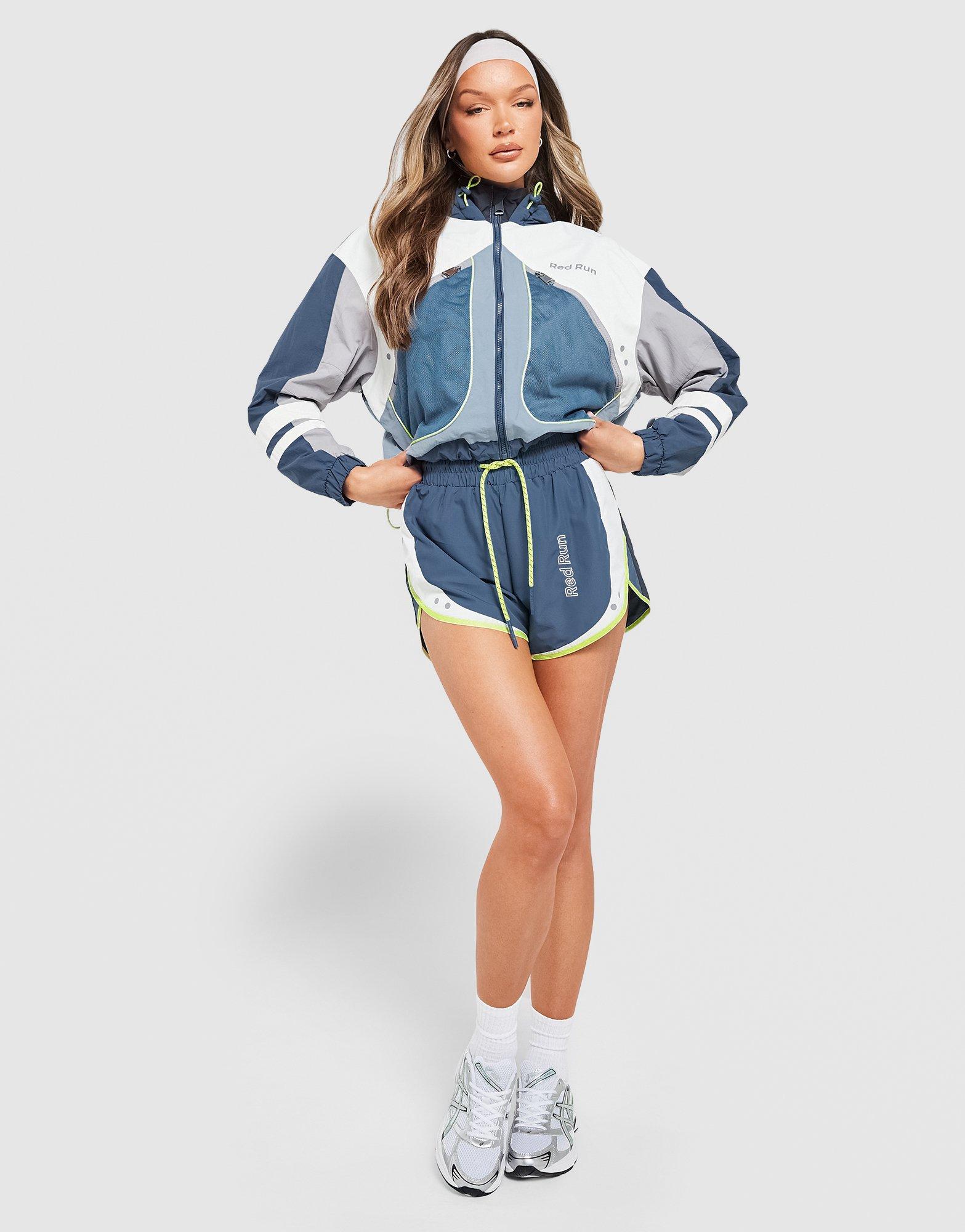 Red Run Activewear Sky Volt Nylon Track Jacket