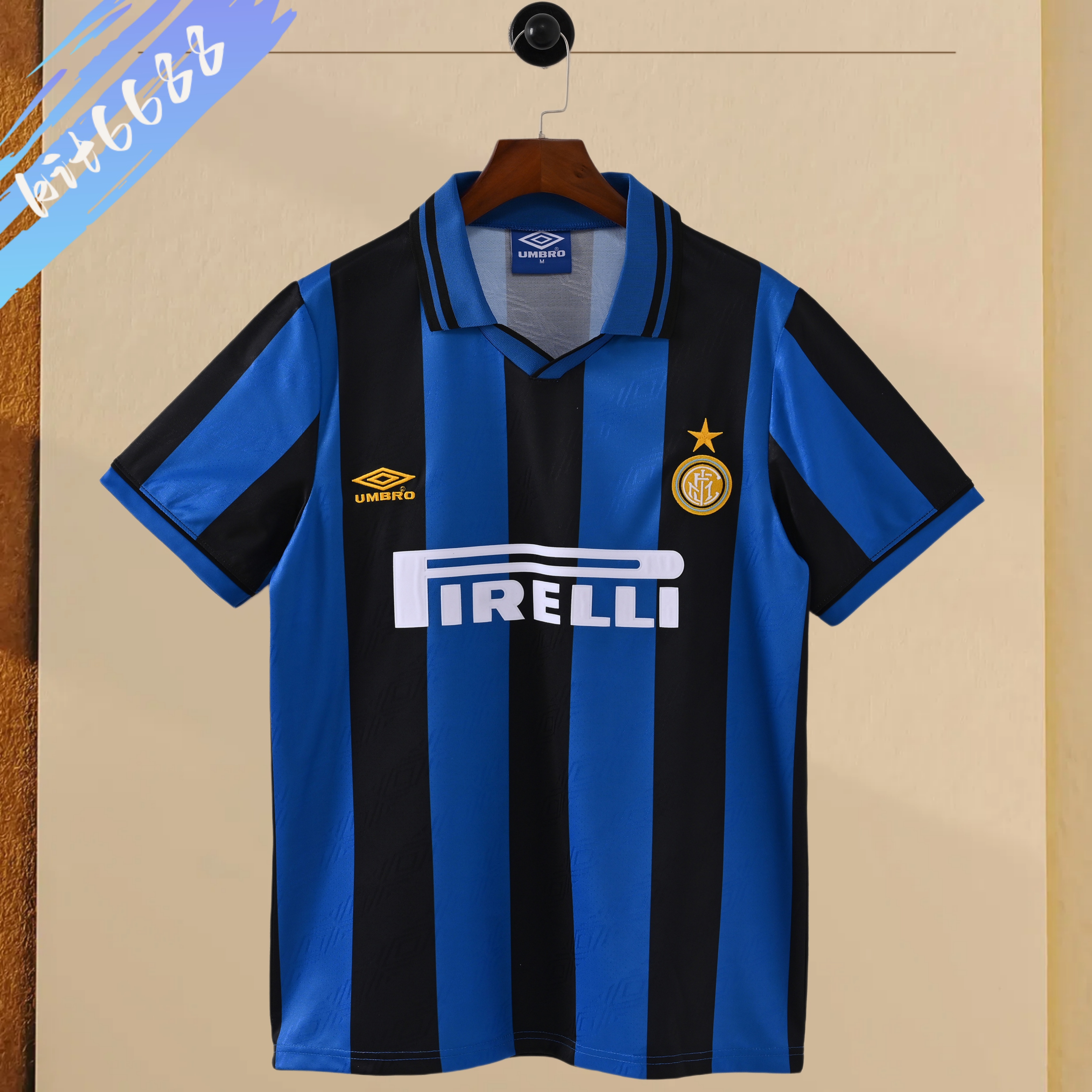 1995/1996 Inter Milan Home Retro Football Shirt