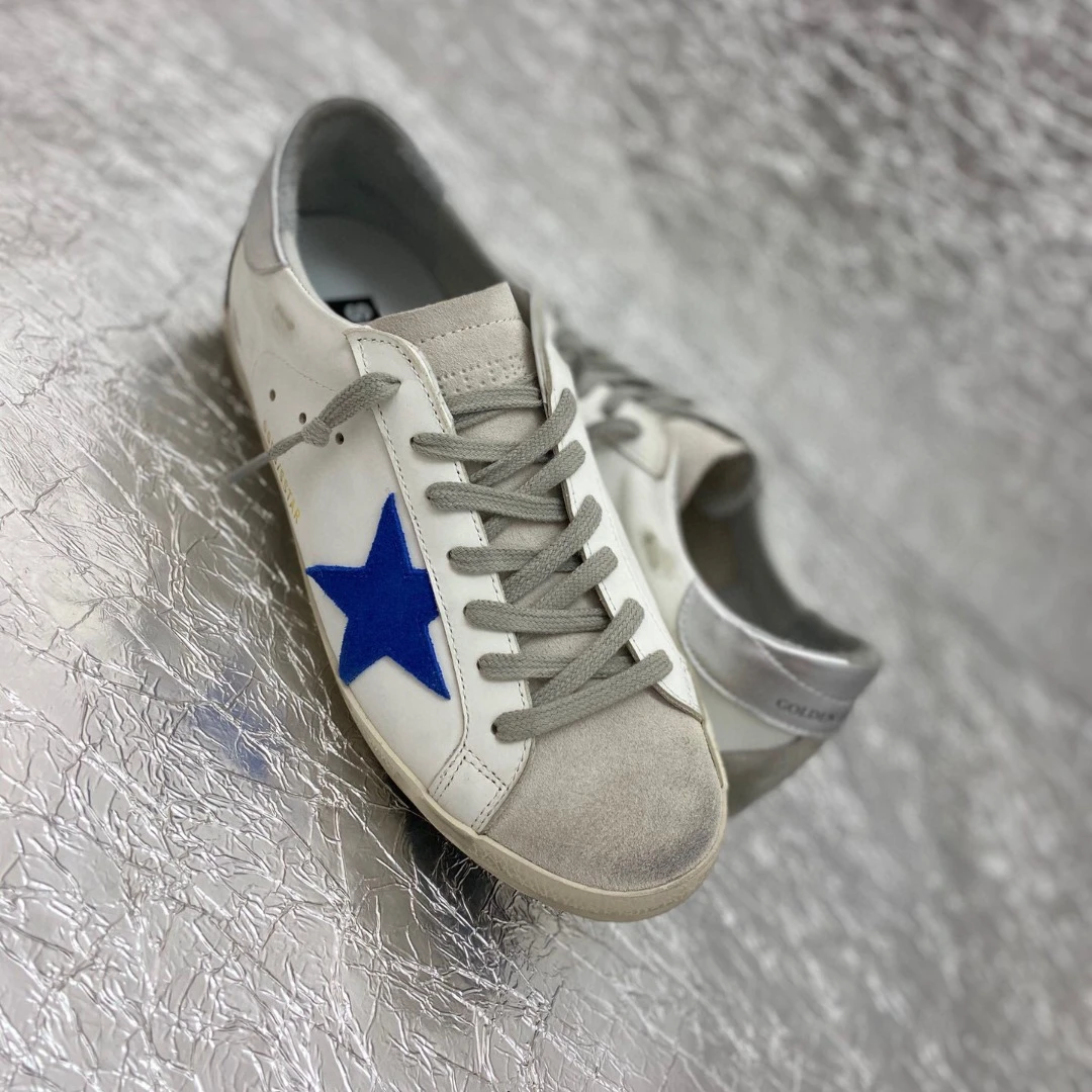 Golden Goose Super Star Dirty shoes made of top-grain cowhide