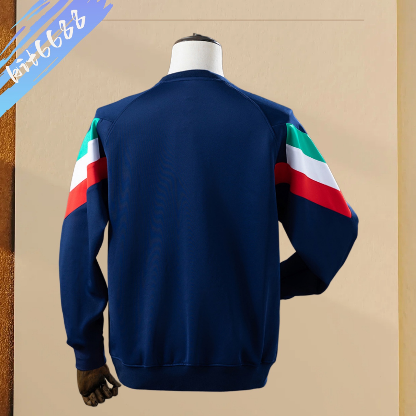 2026 Italy Navy Blue Sweatshirt
