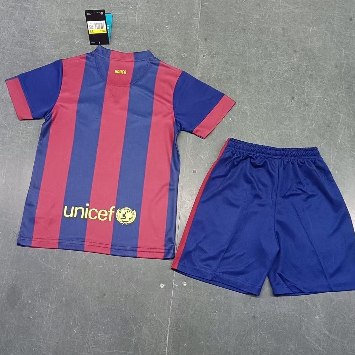 Barcelona 14 15 home retro kit