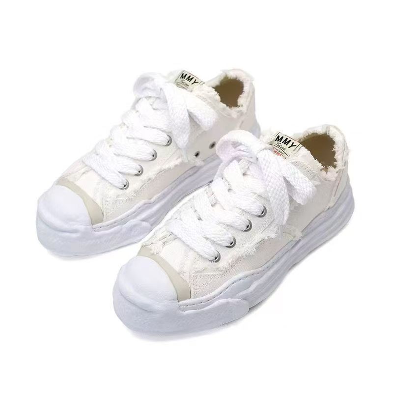 Maison MIHARA YASUHIRO Men's Hank Low Sneakers White